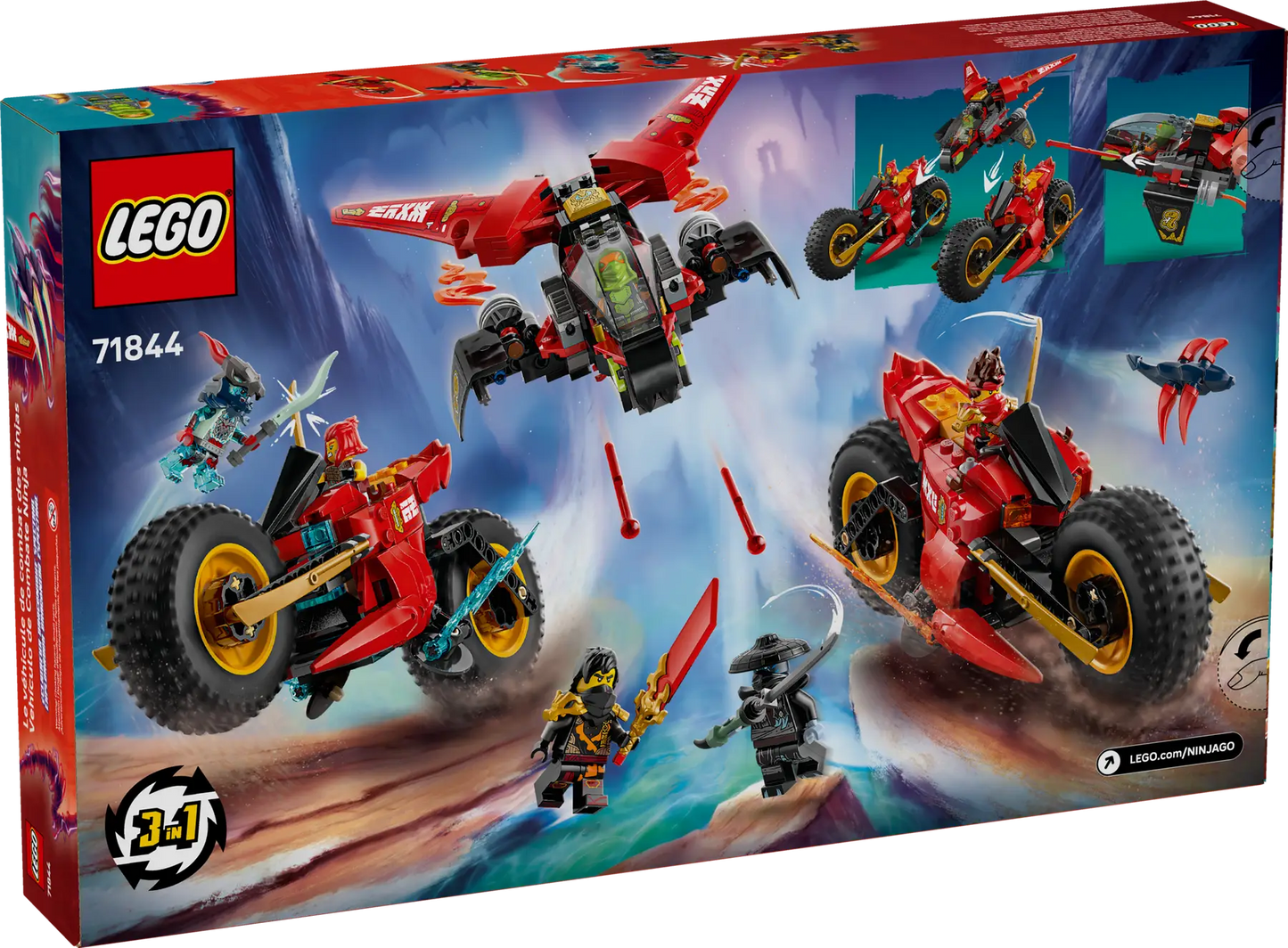 71844 LEGO Ninjago - Veicolo da combattimento Ninja