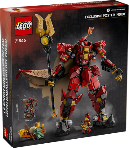 71846 LEGO Ninjago - Mech Cavaliere del Fuoco