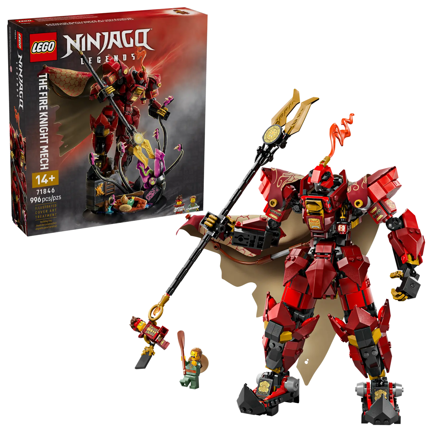 71846 LEGO Ninjago - Mech Cavaliere del Fuoco