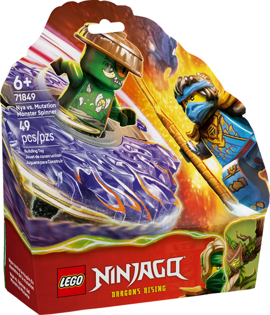 DISPONIBILE DA GENNAIO 2026 - 71849 LEGO Ninjago - Nya contro Spinner Mostro della Mutazione
