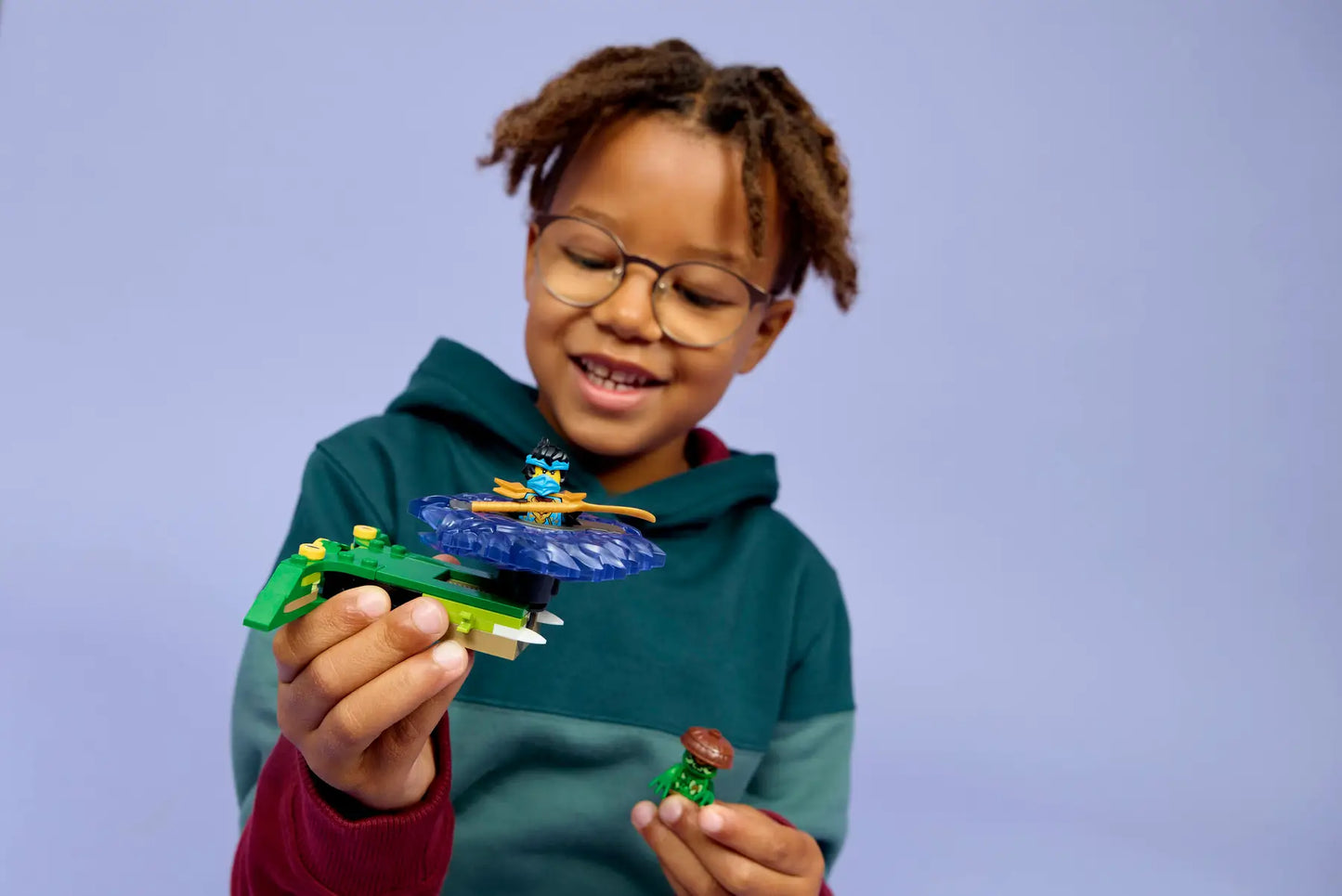 DISPONIBILE DA GENNAIO 2026 - 71849 LEGO Ninjago - Nya contro Spinner Mostro della Mutazione