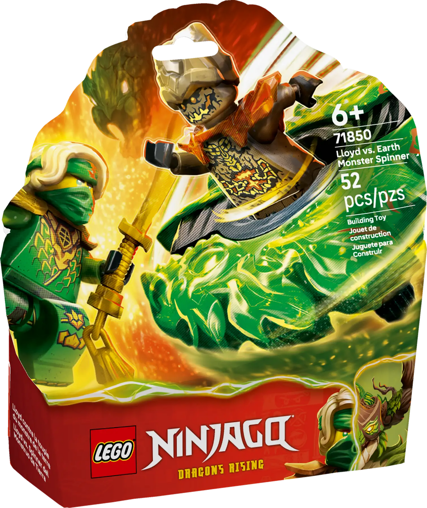 DISPONIBILE DA GENNAIO 2026 - 71850 LEGO Ninjago - Lloyd contro Spinner Mostro della Terra