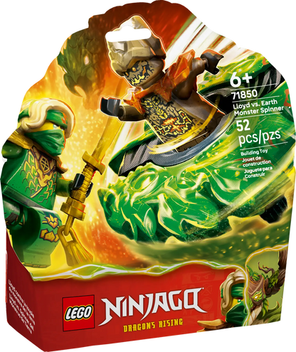DISPONIBILE DA GENNAIO 2026 - 71850 LEGO Ninjago - Lloyd contro Spinner Mostro della Terra