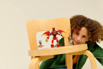 DISPONIBILE DA GENNAIO 2026 - 71851 LEGO Ninjago - Battle Pack Mech Drago di Kai