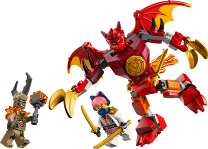 DISPONIBILE DA GENNAIO 2026 - 71851 LEGO Ninjago - Battle Pack Mech Drago di Kai