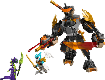 DISPONIBILE DA GENNAIO 2026 - 71854 LEGO Ninjago - Mech della missione di Cole e drago Zane