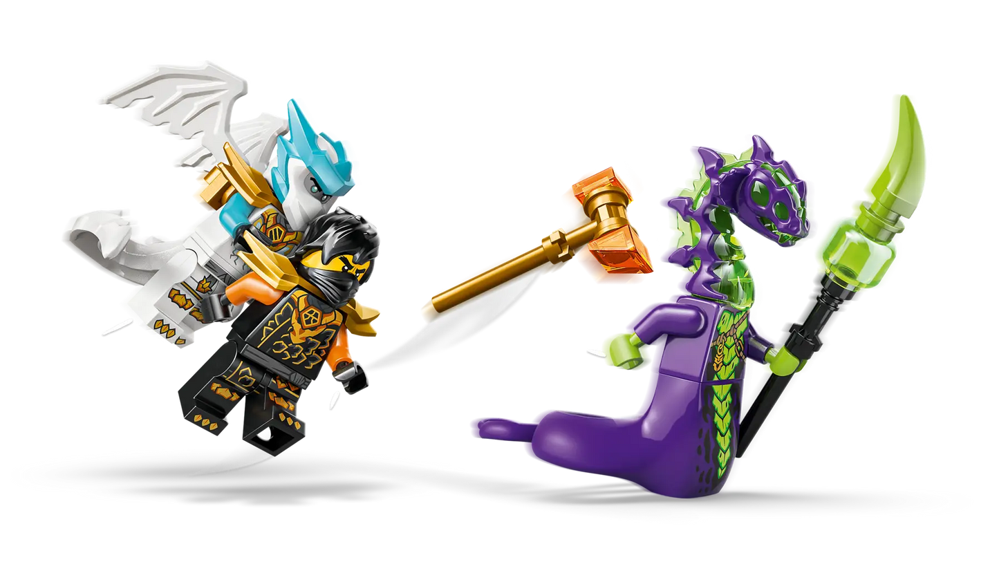 DISPONIBILE DA GENNAIO 2026 - 71854 LEGO Ninjago - Mech della missione di Cole e drago Zane