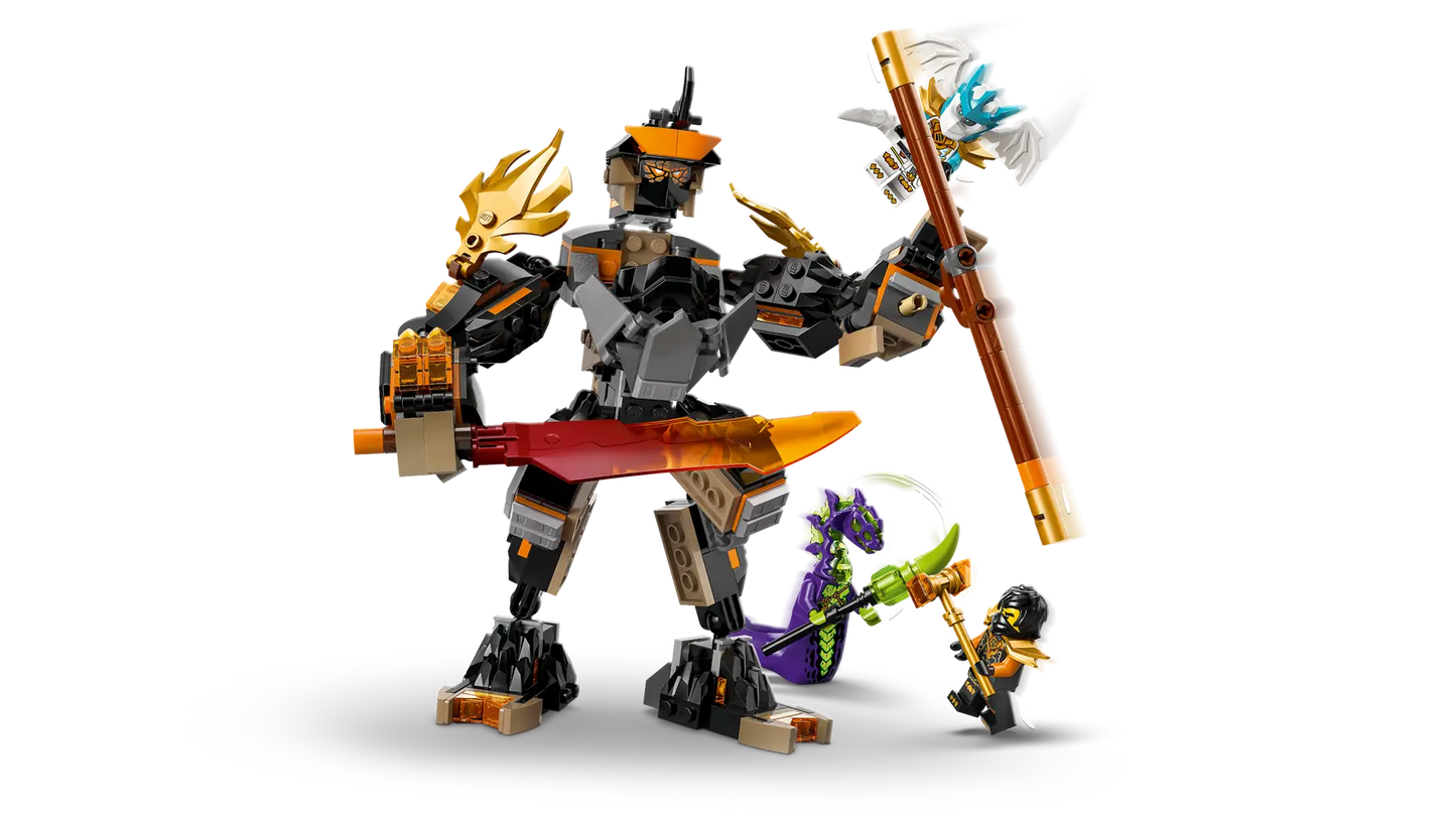 DISPONIBILE DA GENNAIO 2026 - 71854 LEGO Ninjago - Mech della missione di Cole e drago Zane