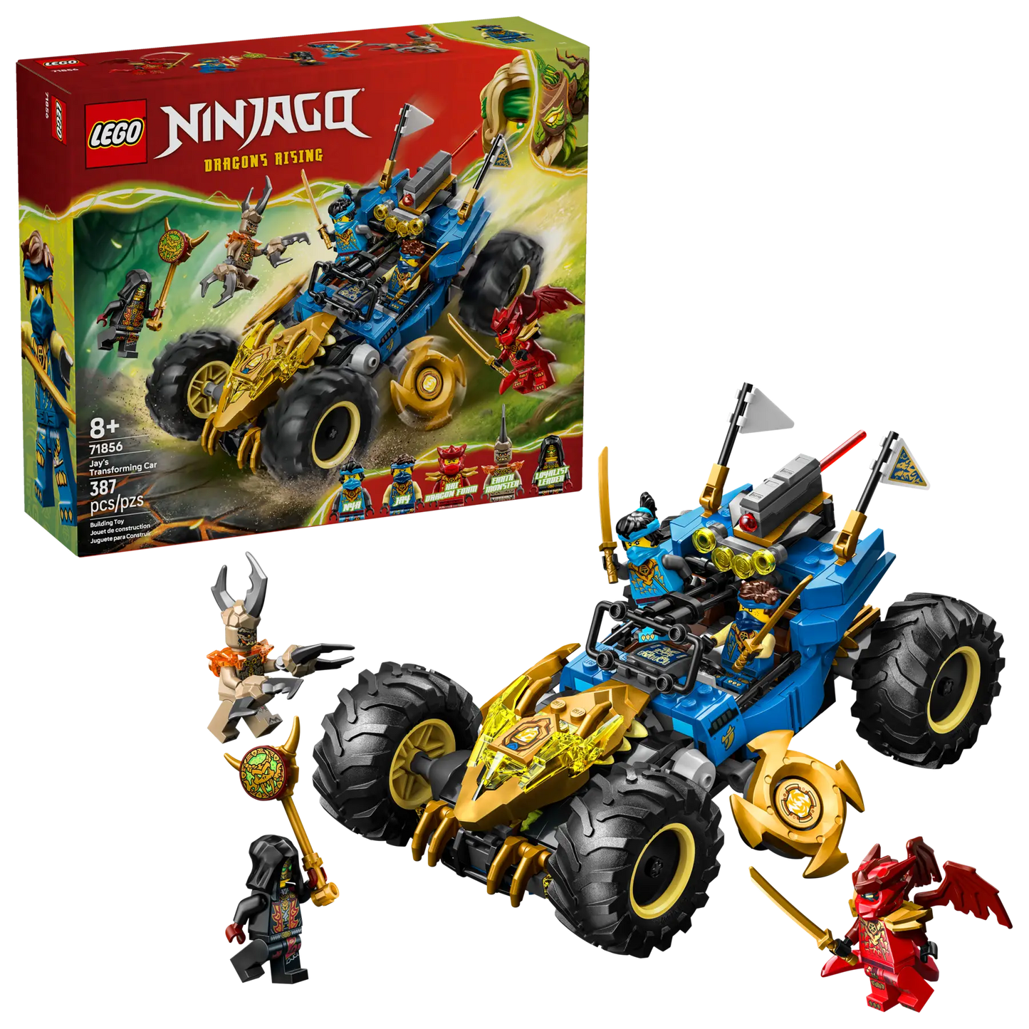 71856 LEGO Ninjago - Auto mutaforma di Jay