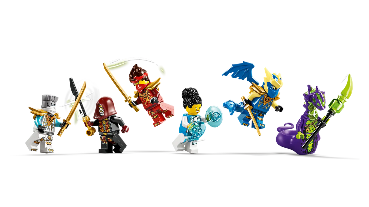 DISPONIBILE DA GENNAIO 2026 - 71857 LEGO Ninjago - Battaglia alla casa sull’albero con veicolo Ninja