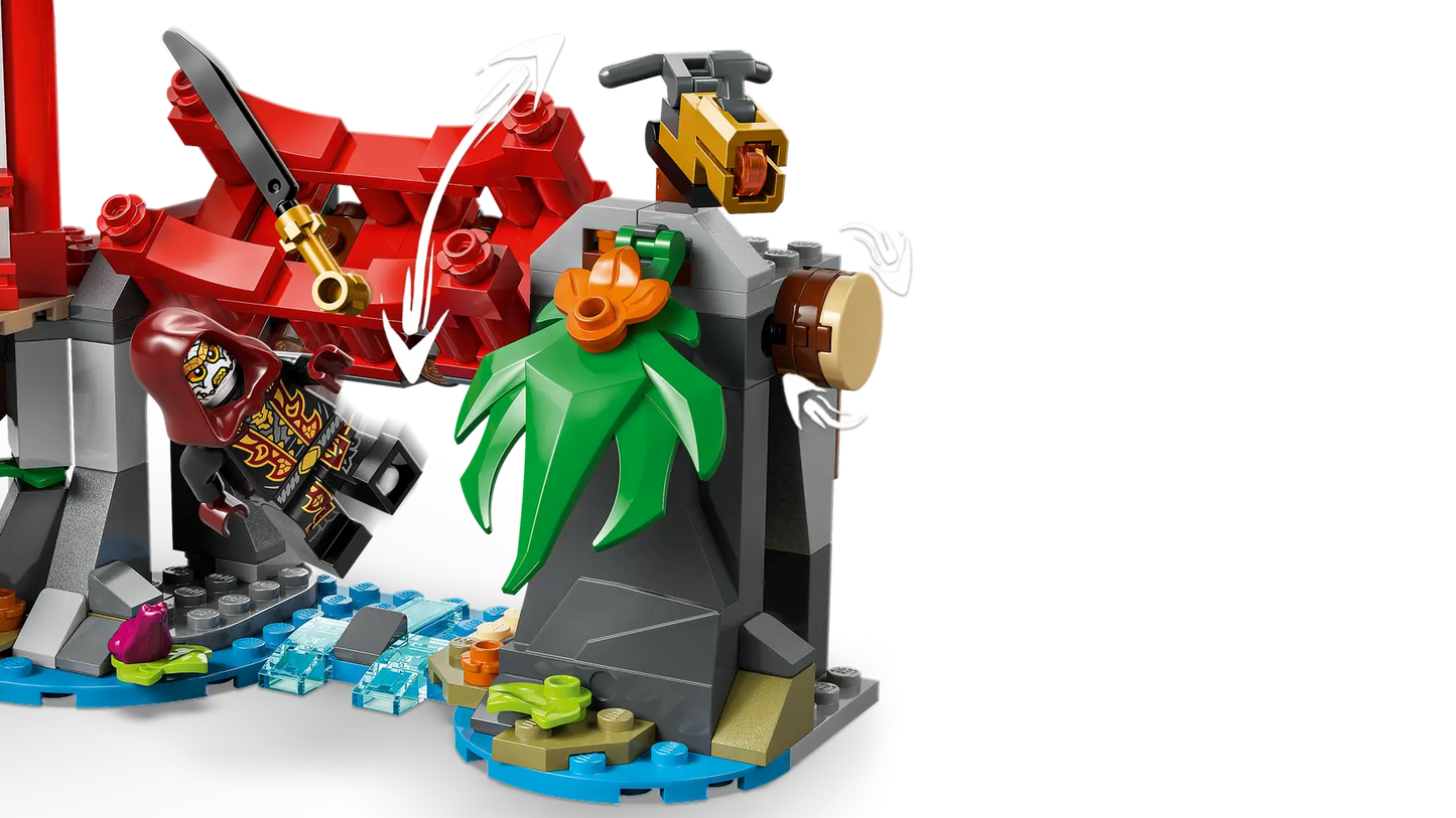 DISPONIBILE DA GENNAIO 2026 - 71857 LEGO Ninjago - Battaglia alla casa sull’albero con veicolo Ninja