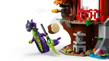 DISPONIBILE DA GENNAIO 2026 - 71857 LEGO Ninjago - Battaglia alla casa sull’albero con veicolo Ninja