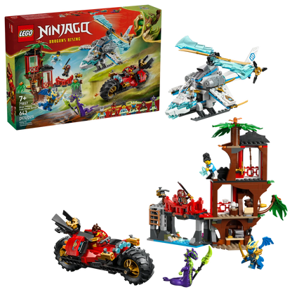 DISPONIBILE DA GENNAIO 2026 - 71857 LEGO Ninjago - Battaglia alla casa sull’albero con veicolo Ninja