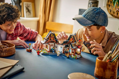 DISPONIBILE DA GENNAIO 2026 - 71858 LEGO Ninjago - La bottega delle Quattro Armi – 15° anniversario