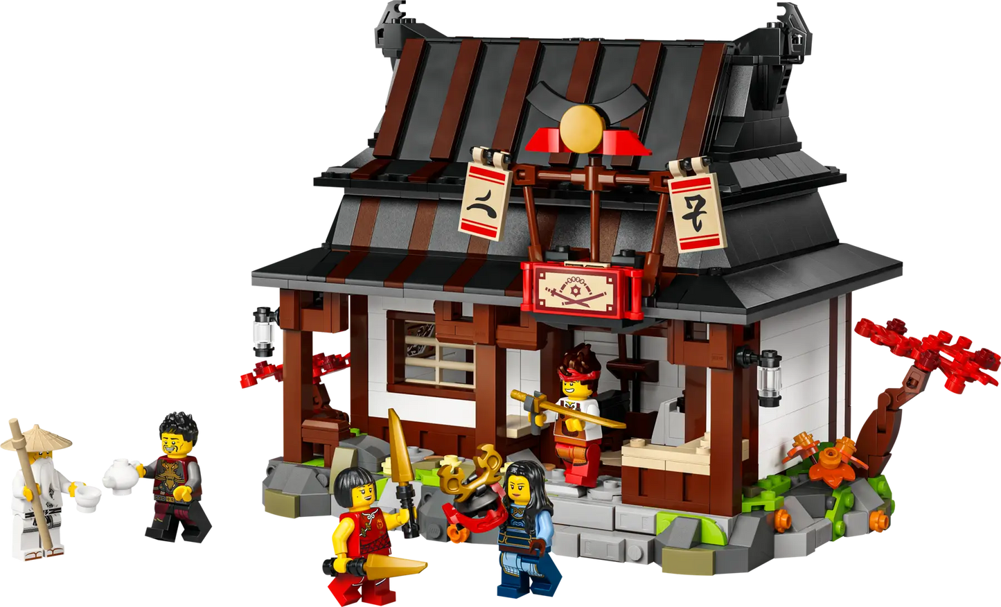 DISPONIBILE DA GENNAIO 2026 - 71858 LEGO Ninjago - La bottega delle Quattro Armi – 15° anniversario
