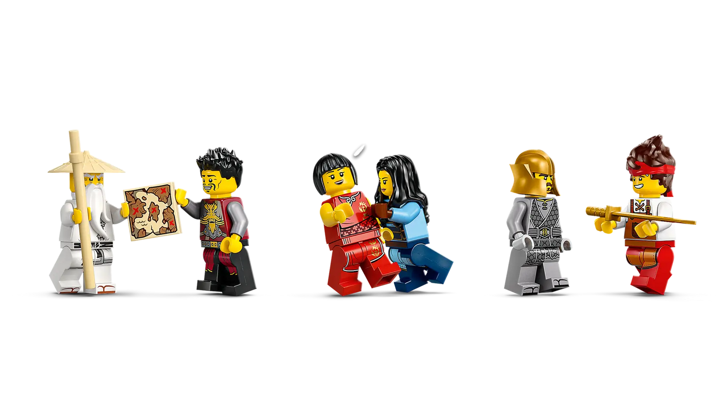 DISPONIBILE DA GENNAIO 2026 - 71858 LEGO Ninjago - La bottega delle Quattro Armi – 15° anniversario
