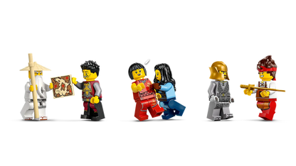DISPONIBILE DA GENNAIO 2026 - 71858 LEGO Ninjago - La bottega delle Quattro Armi – 15° anniversario