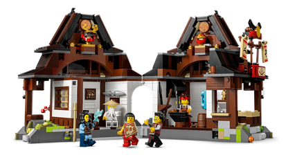DISPONIBILE DA GENNAIO 2026 - 71858 LEGO Ninjago - La bottega delle Quattro Armi – 15° anniversario