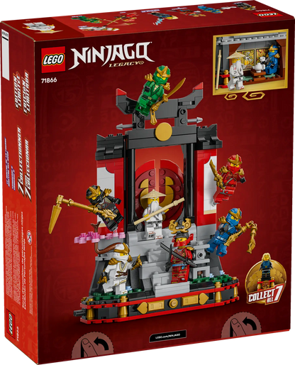 DISPONIBILE DA GENNAIO 2026 - 71866 LEGO Ninjago - Display personaggi Ninja – 15° anniversario