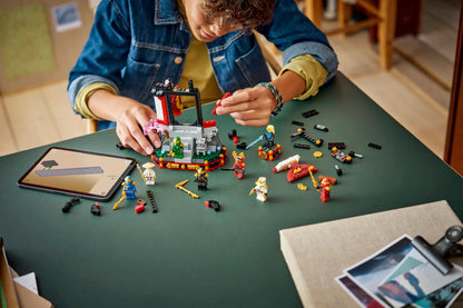 DISPONIBILE DA GENNAIO 2026 - 71866 LEGO Ninjago - Display personaggi Ninja – 15° anniversario