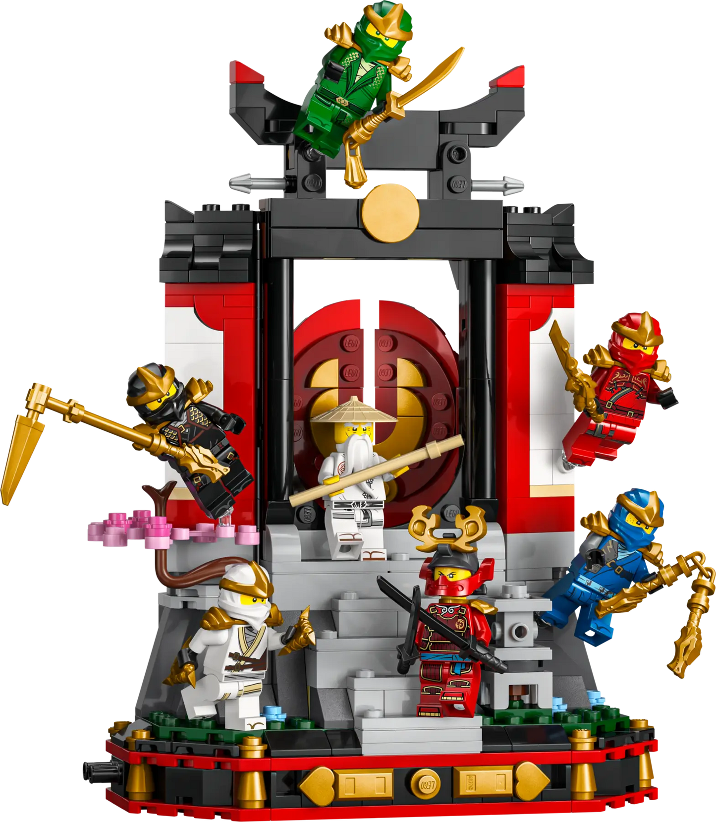 DISPONIBILE DA GENNAIO 2026 - 71866 LEGO Ninjago - Display personaggi Ninja – 15° anniversario