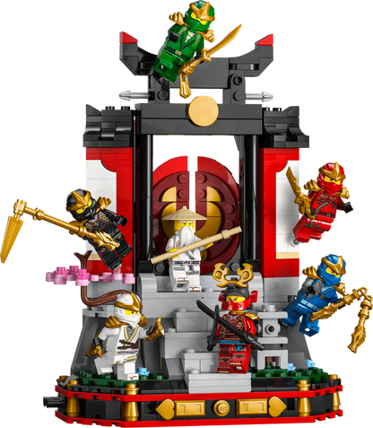 DISPONIBILE DA GENNAIO 2026 - 71866 LEGO Ninjago - Display personaggi Ninja – 15° anniversario