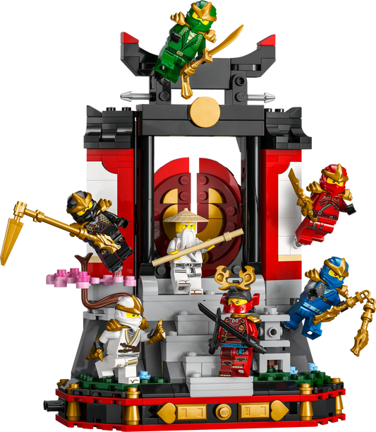 DISPONIBILE DA GENNAIO 2026 - 71866 LEGO Ninjago - Display personaggi Ninja – 15° anniversario