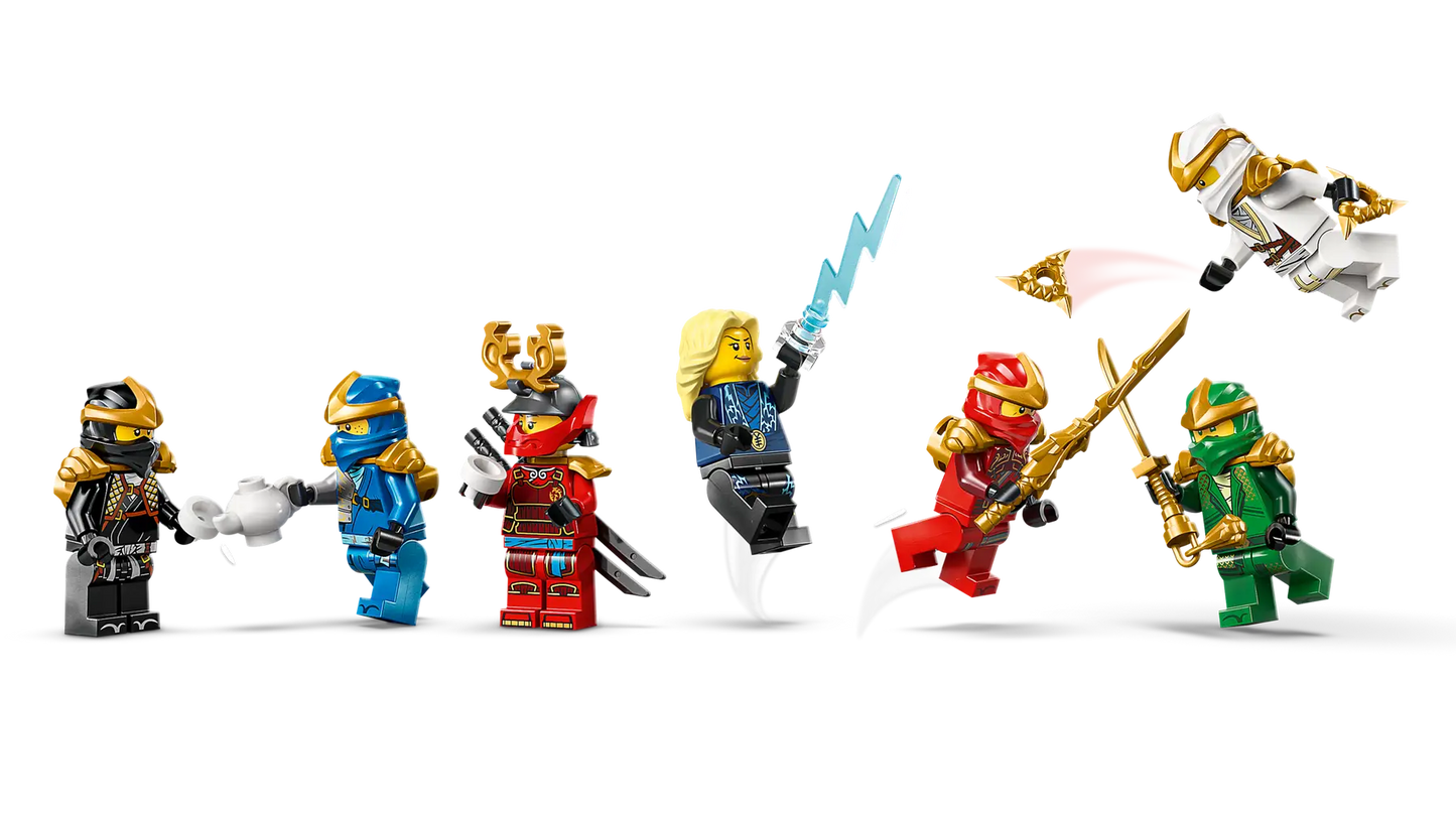 DISPONIBILE DA GENNAIO 2026 - 71866 LEGO Ninjago - Display personaggi Ninja – 15° anniversario