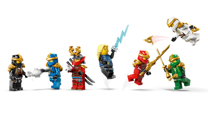 DISPONIBILE DA GENNAIO 2026 - 71866 LEGO Ninjago - Display personaggi Ninja – 15° anniversario
