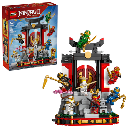 DISPONIBILE DA GENNAIO 2026 - 71866 LEGO Ninjago - Display personaggi Ninja – 15° anniversario