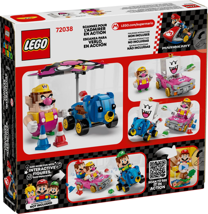 72038 LEGO Super Mario - Mario Kart™ – Wario e Re Boo