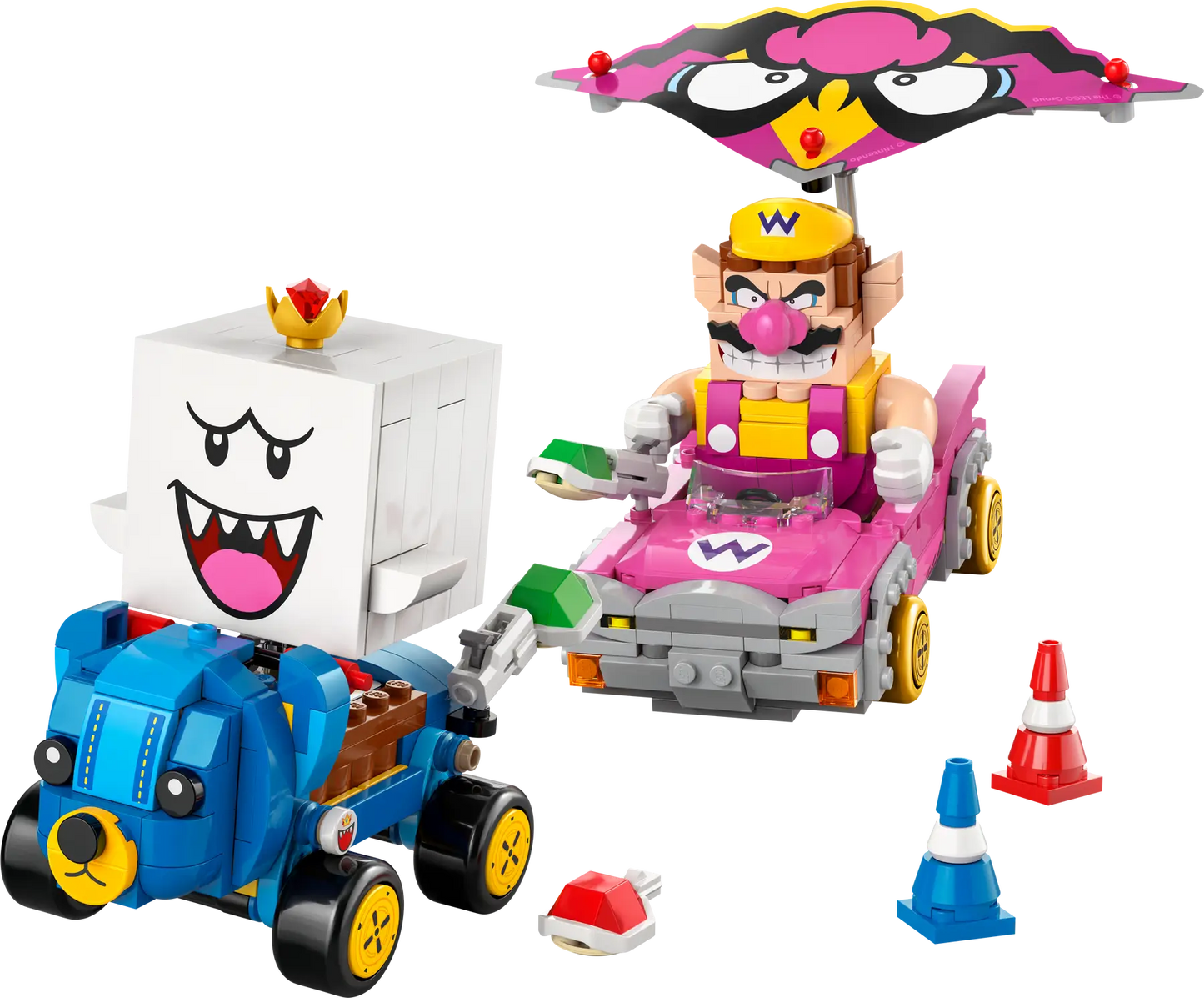 72038 LEGO Super Mario - Mario Kart™ – Wario e Re Boo