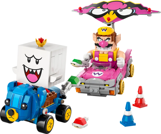 72038 LEGO Super Mario - Mario Kart™ – Wario e Re Boo