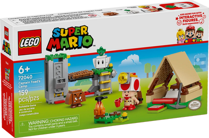 72040 LEGO Super Mario - In campeggio con Capitan Toad