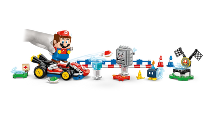 72043 LEGO Super Mario - Mario Kart™ – LEGO® Mario™ interattivo e Kart standard