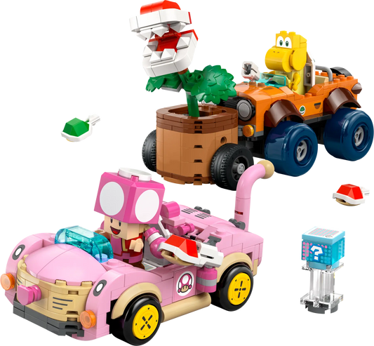 72044 LEGO Super Mario - Mario Kart™ – All'inseguimento della Pianta Piranha potenziata