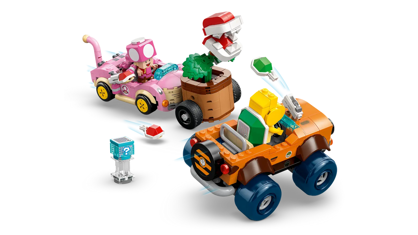 72044 LEGO Super Mario - Mario Kart™ – All'inseguimento della Pianta Piranha potenziata