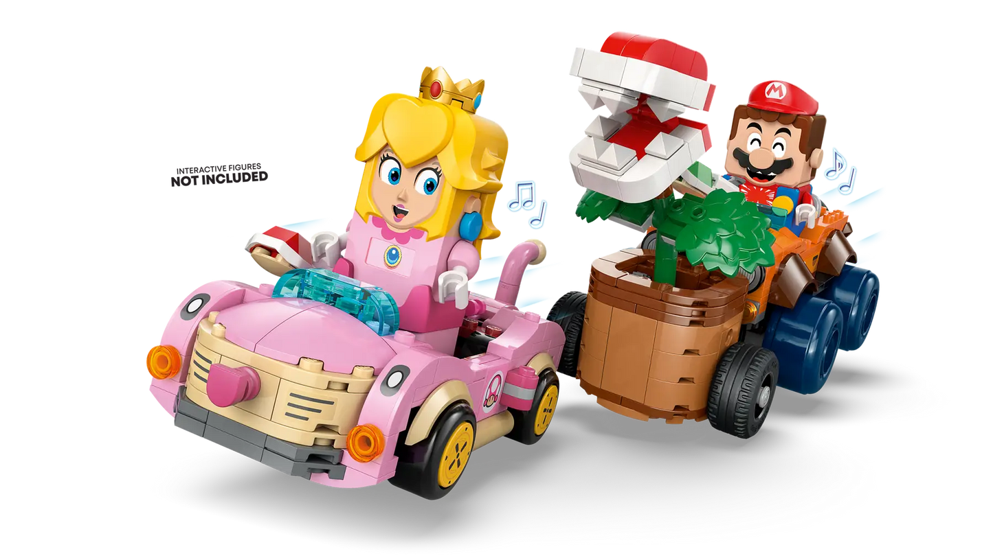 72044 LEGO Super Mario - Mario Kart™ – All'inseguimento della Pianta Piranha potenziata