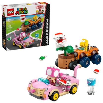 72044 LEGO Super Mario - Mario Kart™ – All'inseguimento della Pianta Piranha potenziata