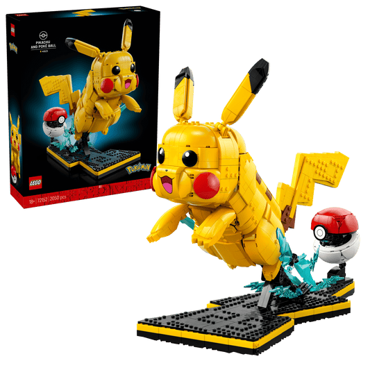 DISPONIBILE DA MAGGIO 2026 - 72152 LEGO POKEMON - Pikachu e Poké Ball