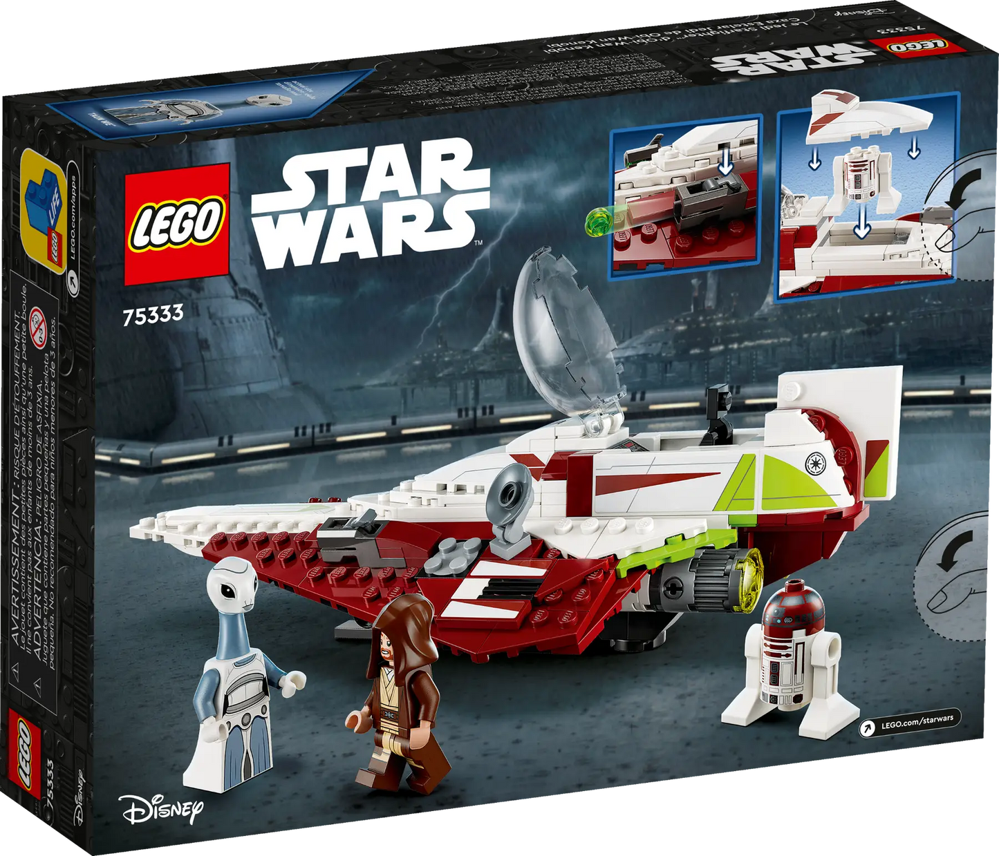 75333 LEGO Star Wars - Jedi Starfighter™ di Obi-Wan Kenobi