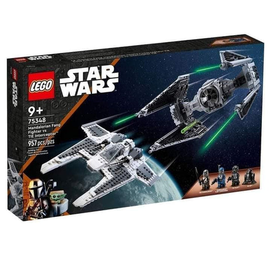 75348 LEGO Star Wars - Fang Fighter mandaloriano vs TIE Interceptor™