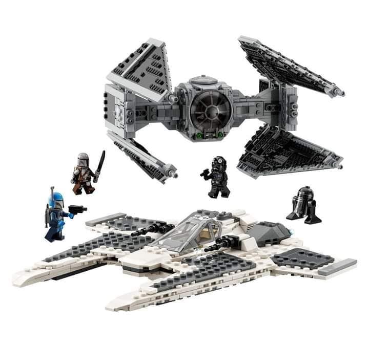 75348 LEGO Star Wars - Fang Fighter mandaloriano vs TIE Interceptor™