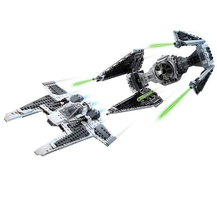 75348 LEGO Star Wars - Fang Fighter mandaloriano vs TIE Interceptor™