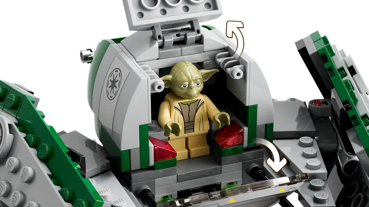 75360 LEGO Star Wars - Jedi Starfighter™ di Yoda