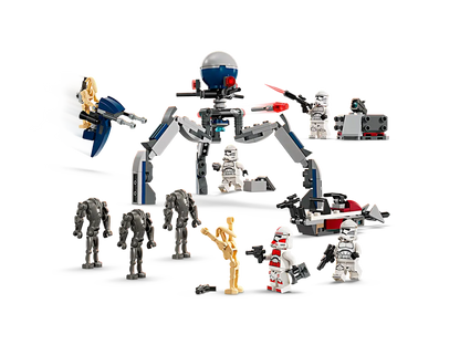 75372 LEGO Star Wars - Battle PACK Clone Trooper™ e Battle Droid™