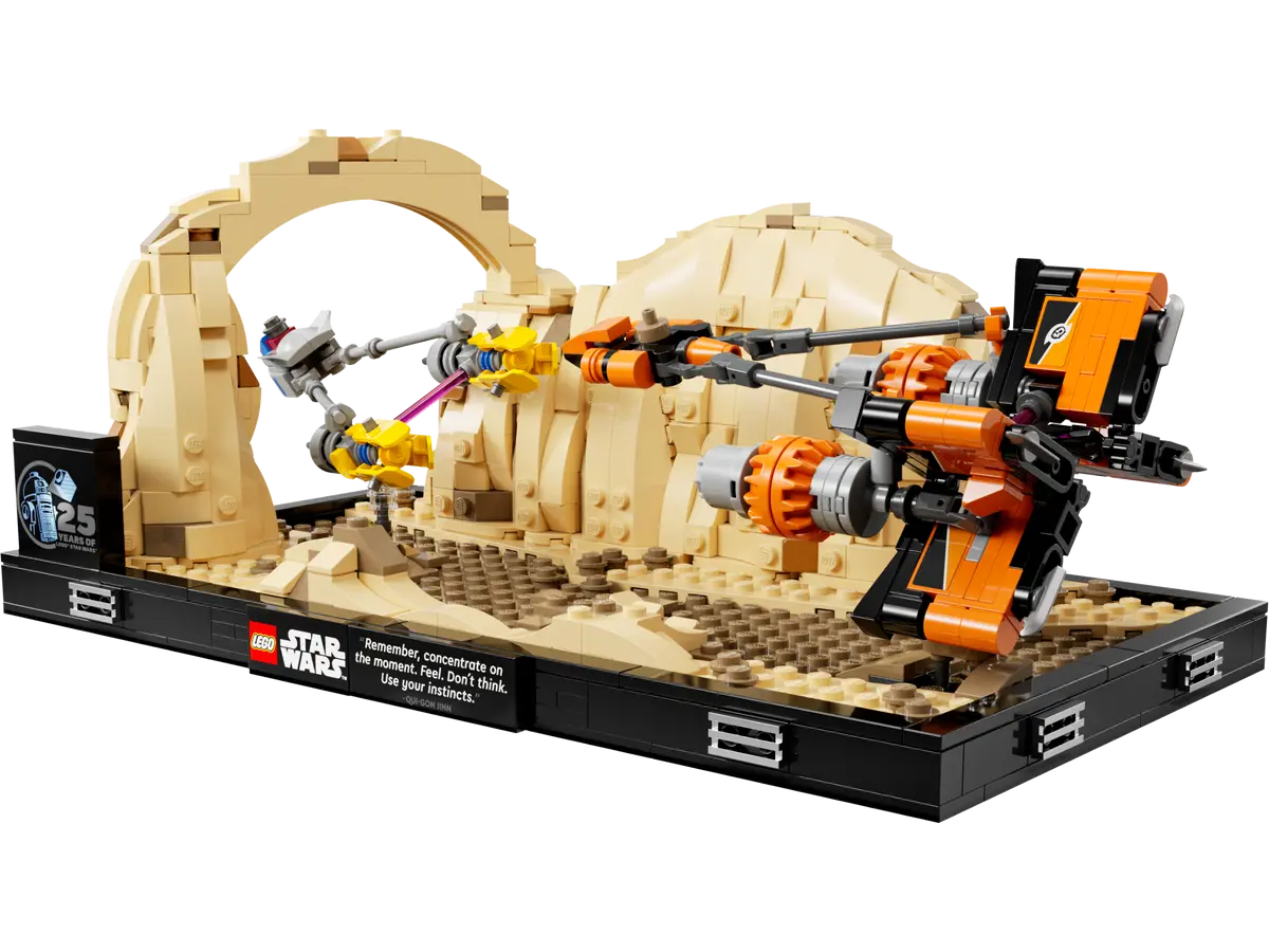75380 LEGO Star Wars - Diorama Gara dei sgusci su Mos Espa