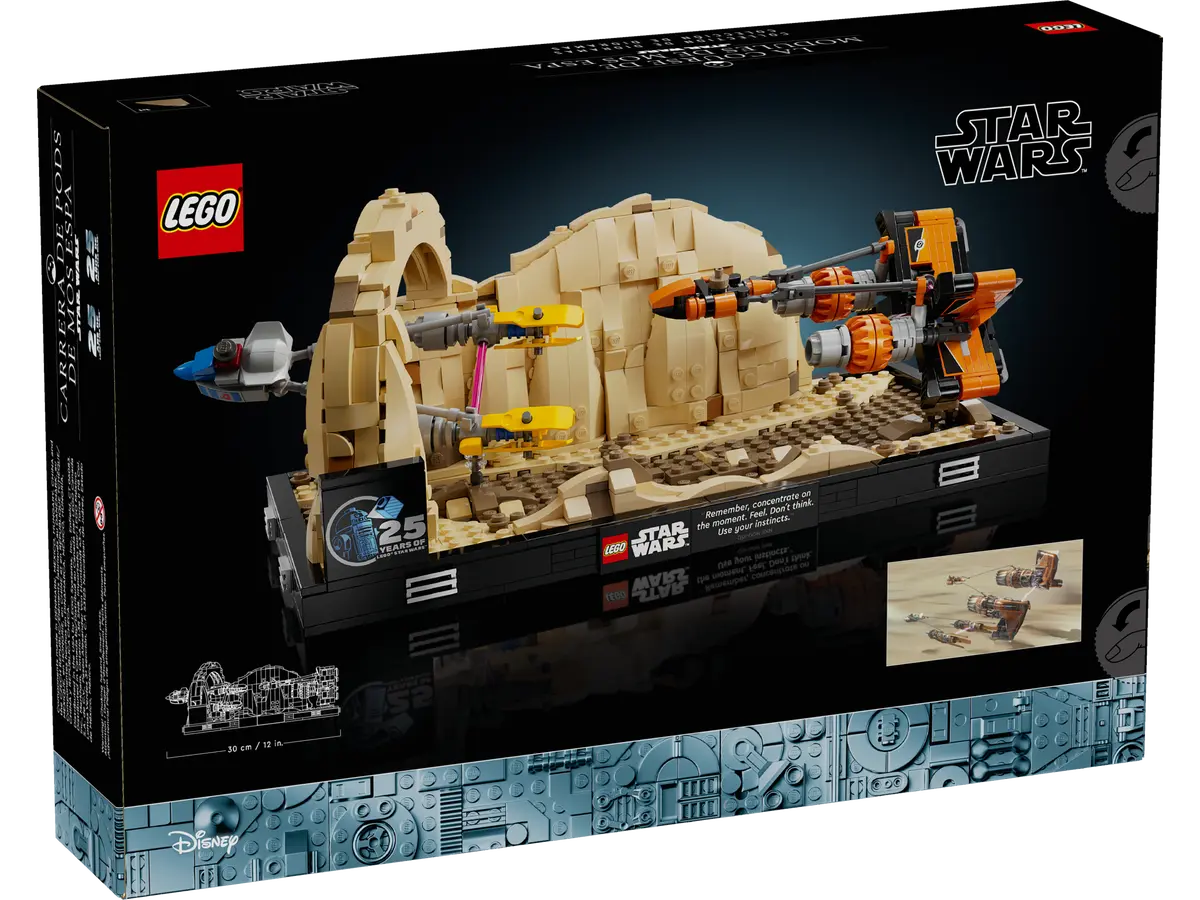 75380 LEGO Star Wars - Diorama Gara dei sgusci su Mos Espa