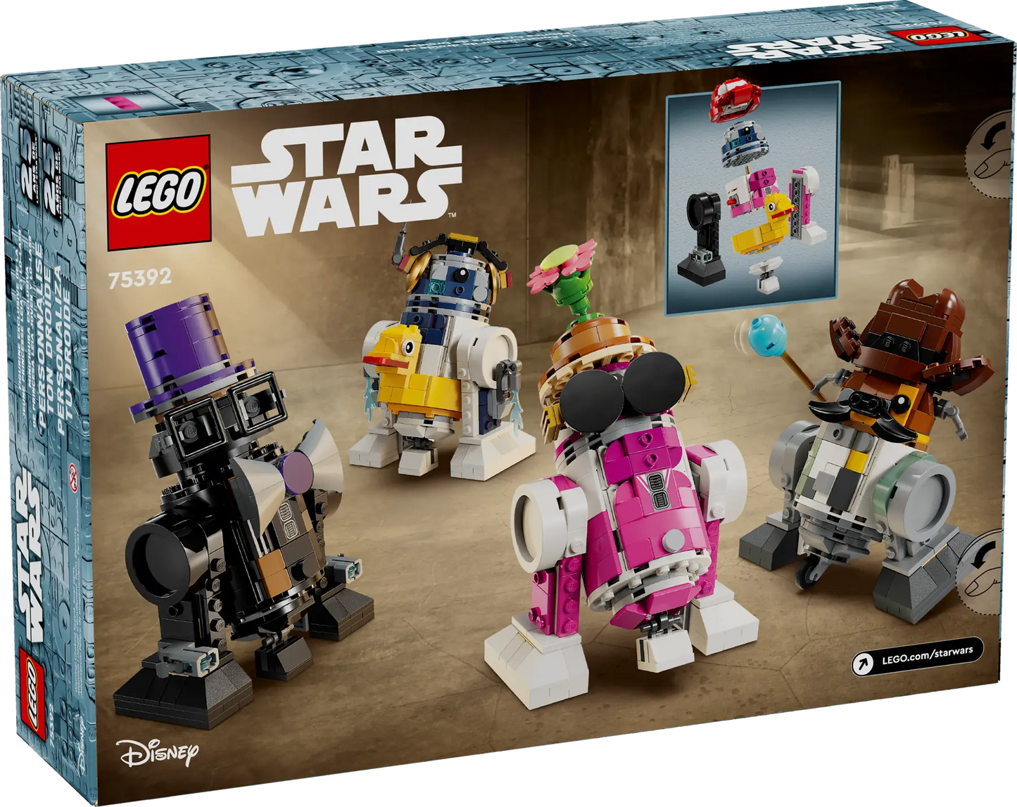 75392 ESCLUSIVA LEGO Star Wars - Gioco creativo - Costruisci un droide