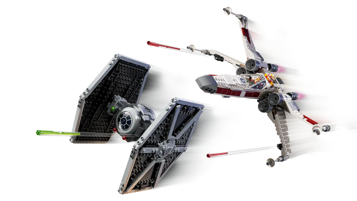 75393 LEGO Star Wars - Mash-up TIE Fighter e X-Wing